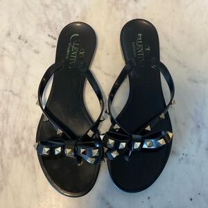 Valentino Jelly Flip Flops